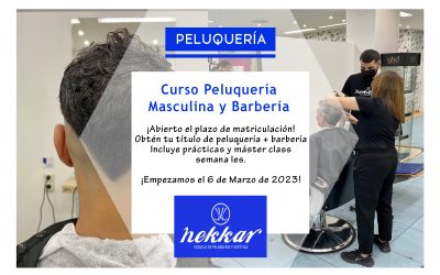 Curso Peluquería Masculina y Barbería