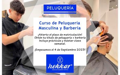 Curso Peluquería Masculina + Barbería